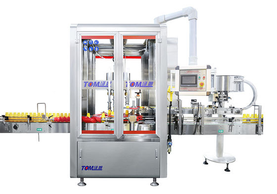 satın al 6000BPH 6 Başlı Rotary Kaplama Makineleri Tam Otomatik Çevrimiçi üretim