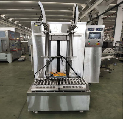 satın al İki başlı yarı otomatik ağırlıklı dolgu makinesi 5-30KG Çevrimiçi üretim