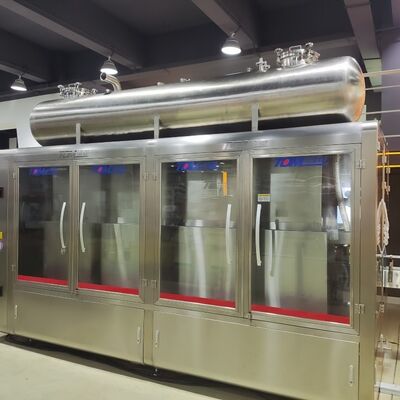 satın al Kaplama Solvent Doldurma hattı Kaplama ve ABB Palletizer ile Tam Otomatik Kontrol Çevrimiçi üretim