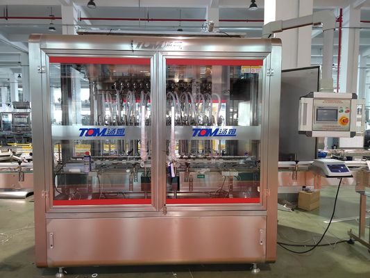Otomatik Şampuan Doldurma Makinesi PLC Kontrolü 12 nozel