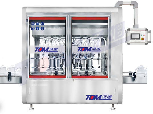 1L-5L Otomatik Yemek Yağı Doldurma Makinesi 6 nozel 1200BPH