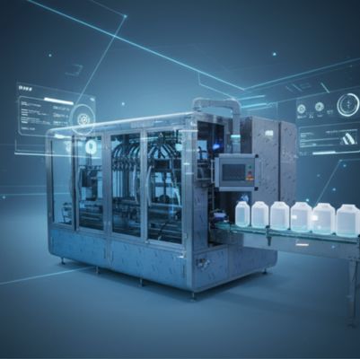 Mükemmel destekle tam otomatik yüksek hassasiyetli sıvı doldurma makinesi