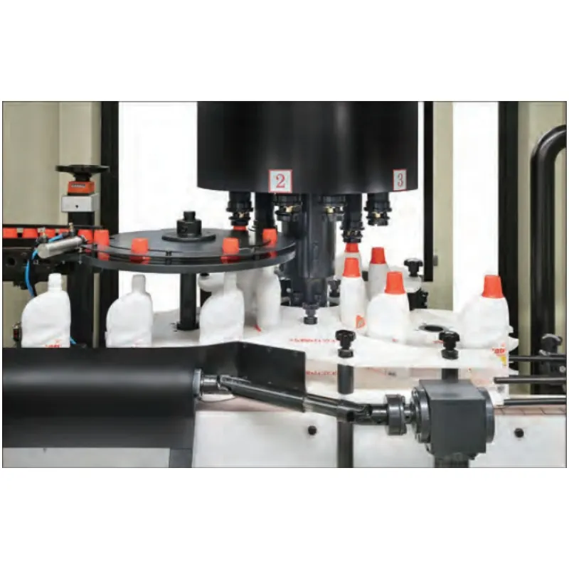 500ml-3000ml korozyona karşı metal olmayan beyazlatıcı doldurma kaplama makinesi 5